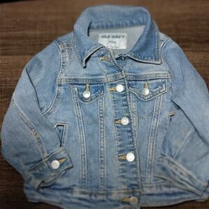 Old Navy Kids Light Wash Denim Jacket - Blue